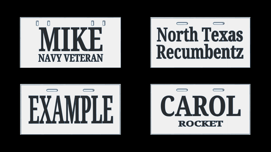 Custom License Plates